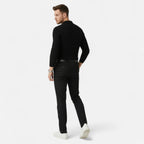 Old Fortune | Heren gebreid overhemd – gestreept slim fit