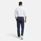 Old Fortune | Heren vintage broek – losse pasvorm met knoopdetails