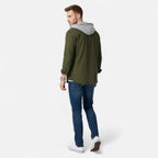 Old Fortune | Heren jack met capuchon – corduroy klassieker herfst/winter