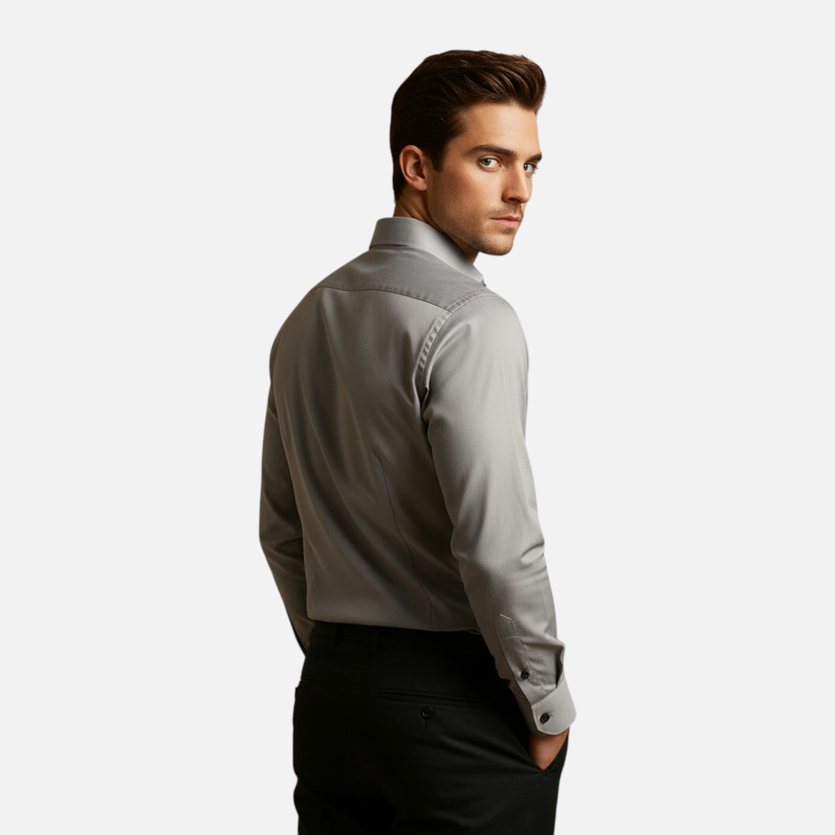Old Fortune | Męska Koszula Slim Fit z Elastanem
