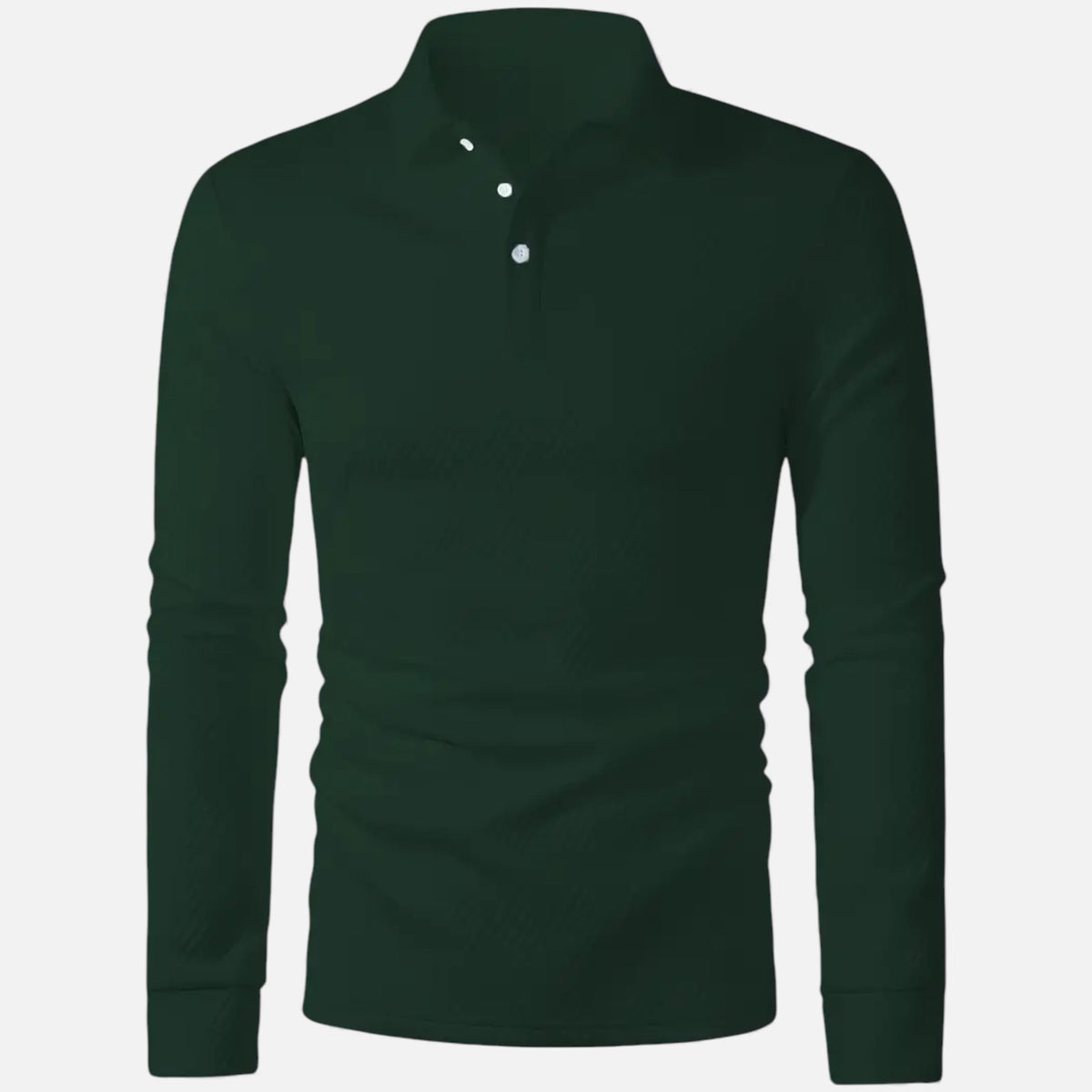 Old Fortune | Men's Long Sleeve Polo Shirt