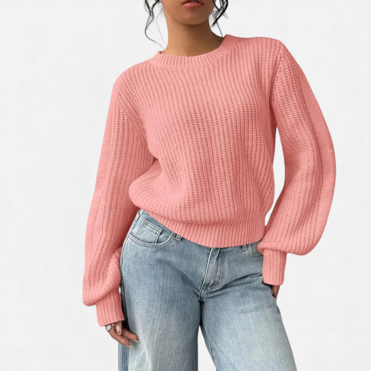 Old Fortune | Elegant Women's Sweater with Long Sleeves