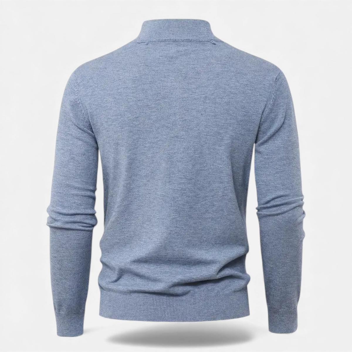 Old Fortune | Męska Kardigan Dzianinowy Half-Zip