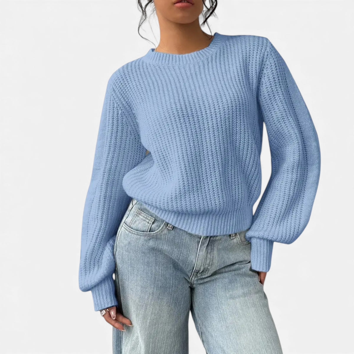 Old Fortune | Elegant Women's Sweater with Long Sleeves