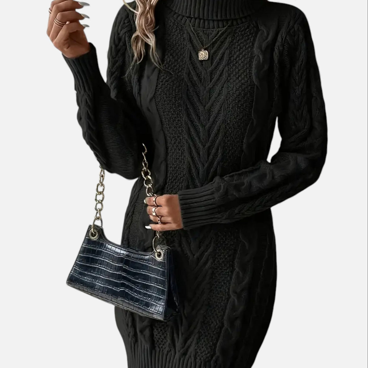 Old Fortune | Elegant Women's Long Sleeve Sweater