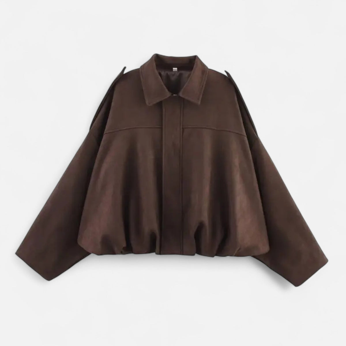 Old Fortune | Damska kurtka zamszowa typu bomber w stylu vintage