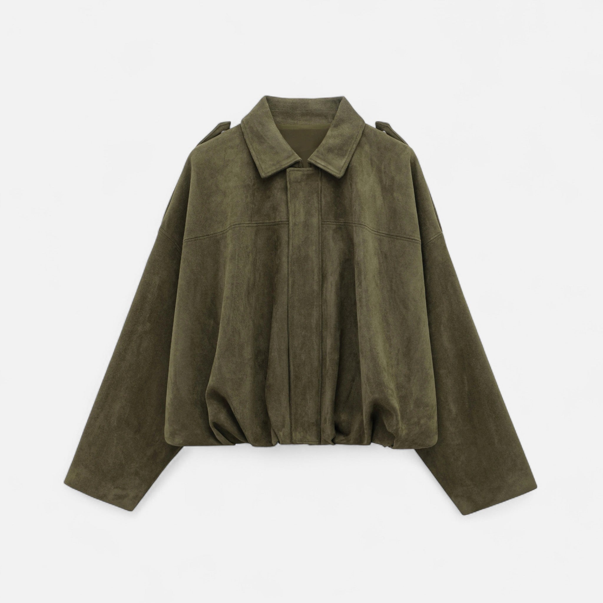 Old Fortune | Damska kurtka zamszowa typu bomber w stylu vintage