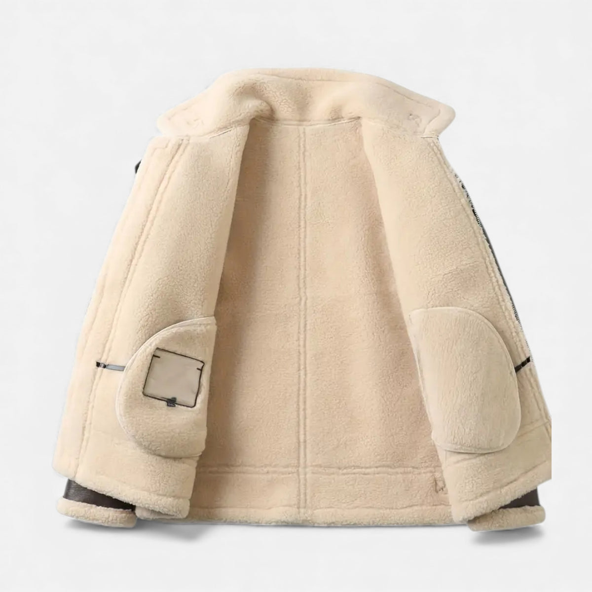 Old Fortune | Herren Casual Jacke aus Fleece