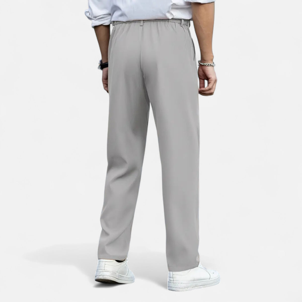 Old Fortune | Heren vintage broek – losse pasvorm met knoopdetails