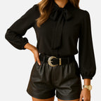 Old Fortune | Elegante blouse met strik