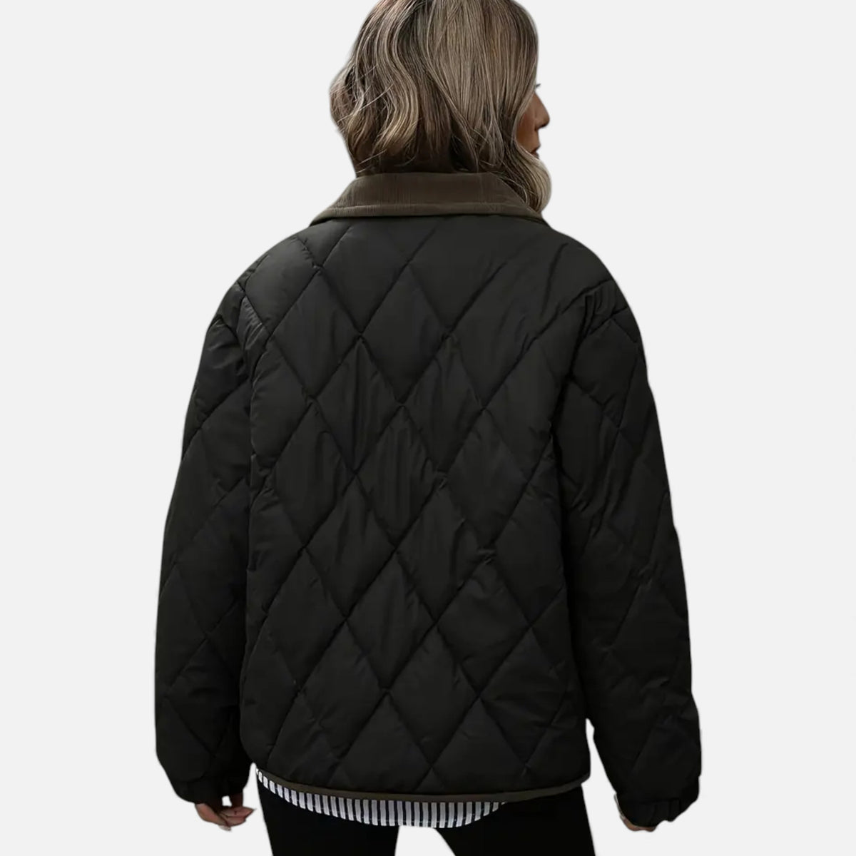 Old Fortune | Warm Casual Winter Jacket in Plaid