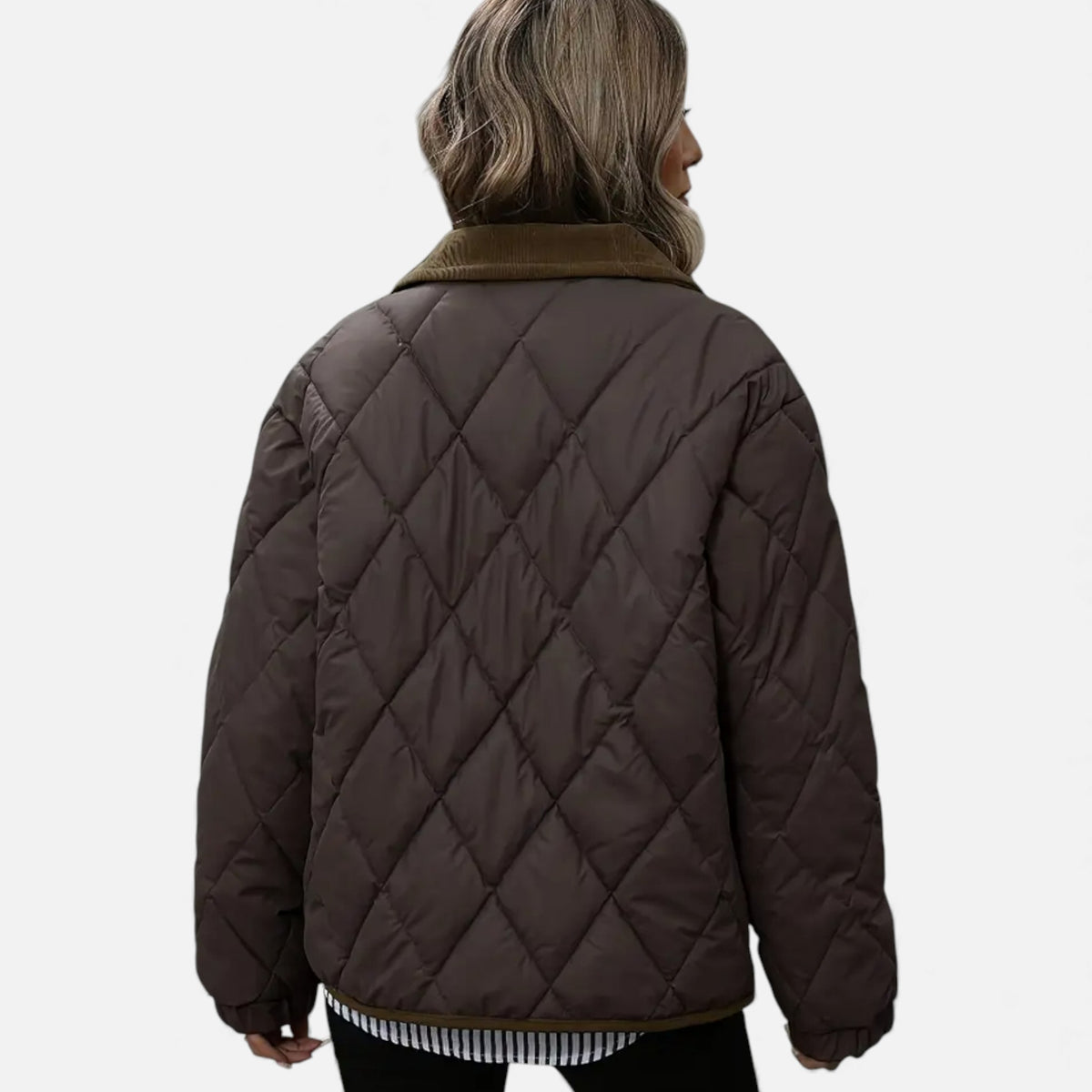 Old Fortune | Warm Casual Winter Jacket in Plaid