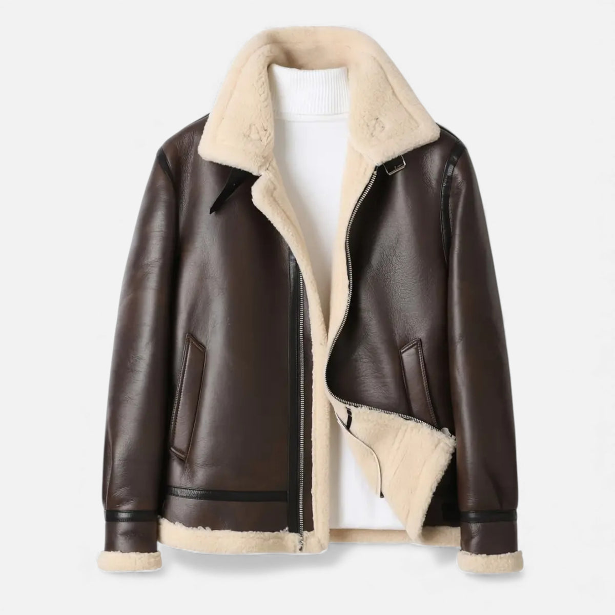 Old Fortune | Herren Casual Jacke aus Fleece