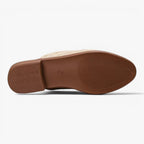 Old Fortune | Damen Slipper Mokassins mit Geflochtener Struktur