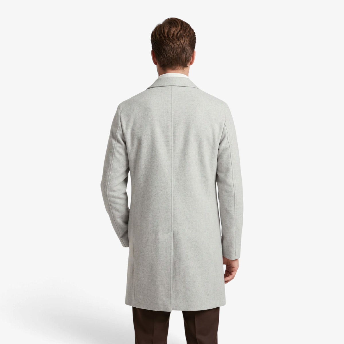 Old Fortune | Men's single-breasted coat with lapels