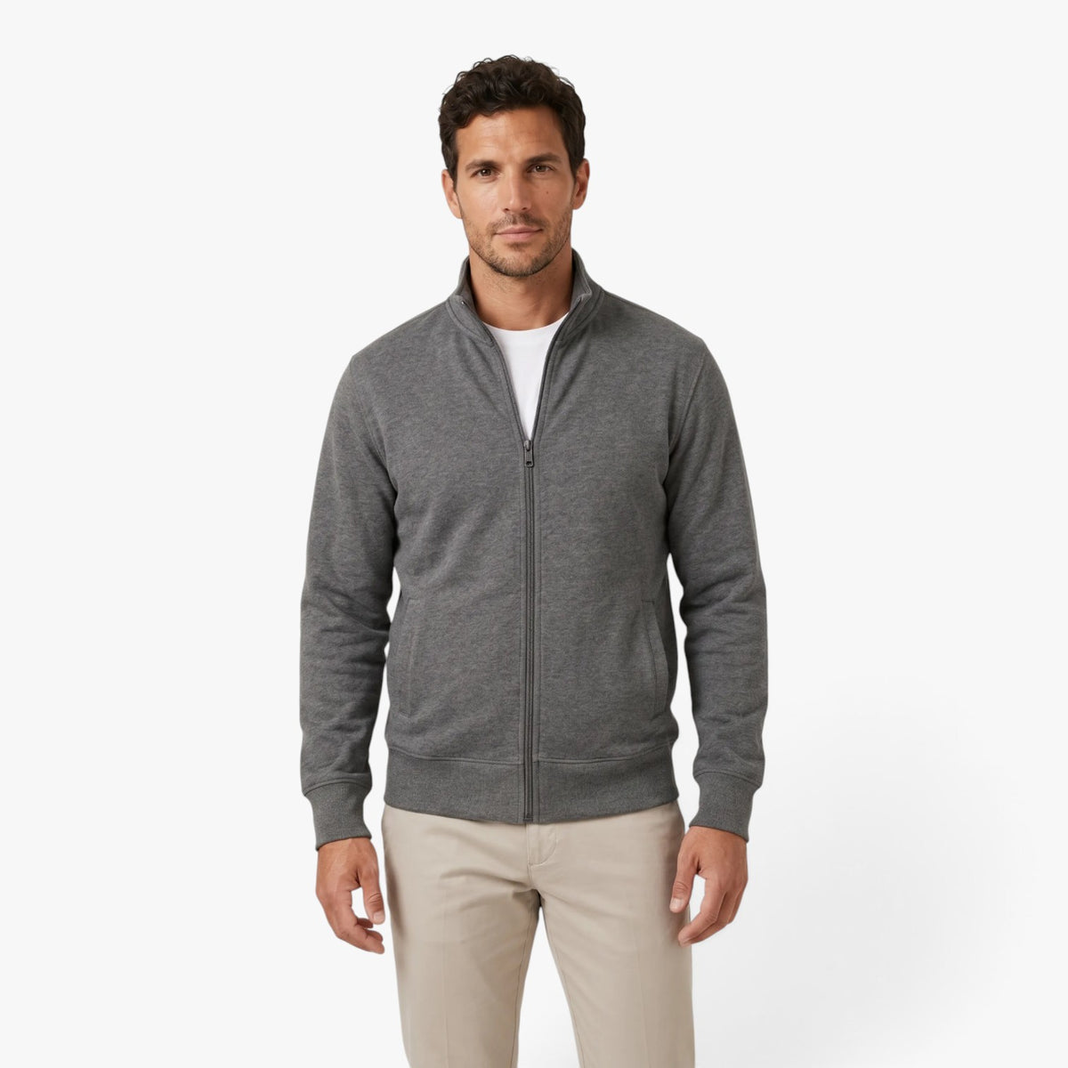 Old Fortune | Herren-Trainingsjacke mit Stehkragen