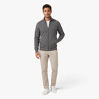 Old Fortune | Men’s Zip-Up Sweatshirt with Stand-Up Collar