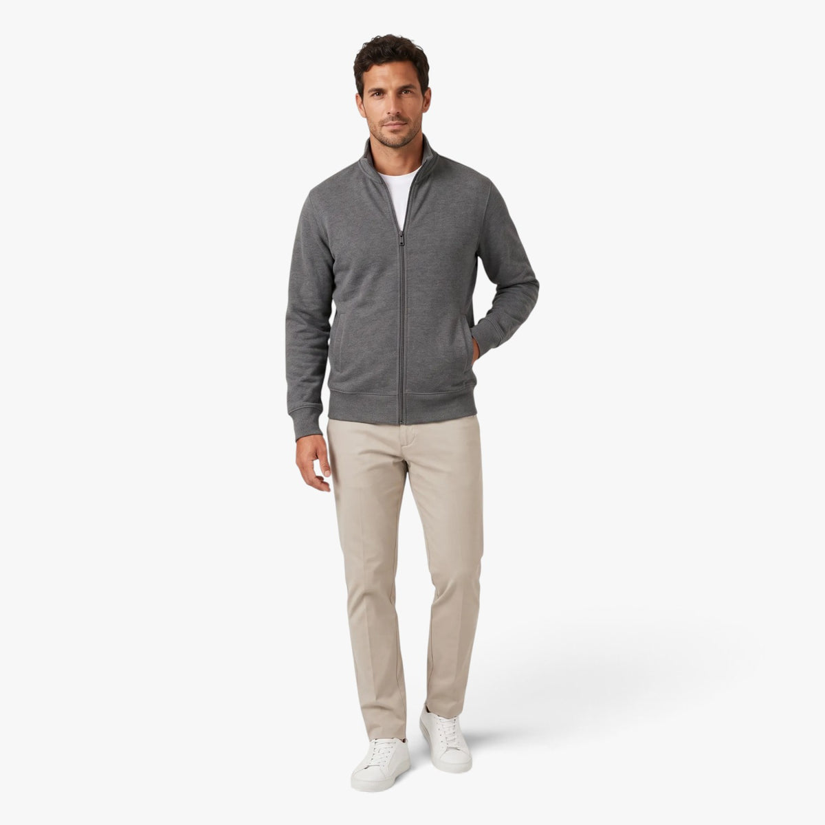 Old Fortune | Herren-Trainingsjacke mit Stehkragen