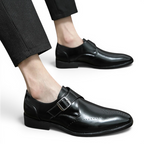 Old Fortune | Męskie Eleganckie Buty Monk Strap