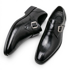 Old Fortune | Męskie Eleganckie Buty Monk Strap
