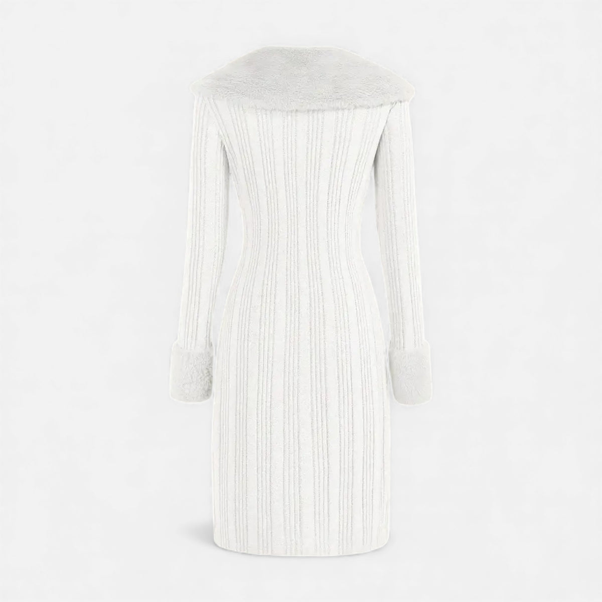 Old Fortune | Dames geribbelde cardigan met sluiting