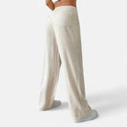 Old Fortune | Dames broek – klassieke rechte pijpen in zwart